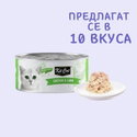 Консерва с пилешко и агнешко месо в желе 80 гр KIT CAT Deboned Toppers Chicken & Lamb in Aspic