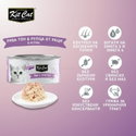 Консерва с риба тон и рулца от раци в желе 80 гр KIT CAT Deboned Toppers Tuna & Crabstick in Aspic