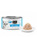 Консерва с риба тон и миди в желе 80 гр KIT CAT Deboned Toppers Tuna & Scallop in Aspic