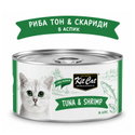 с риба тон и скариди