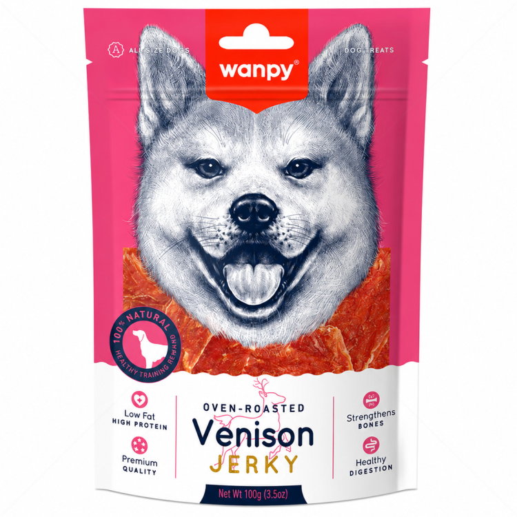 Еленско филе, печено на фурна WANPY Venison Jerky