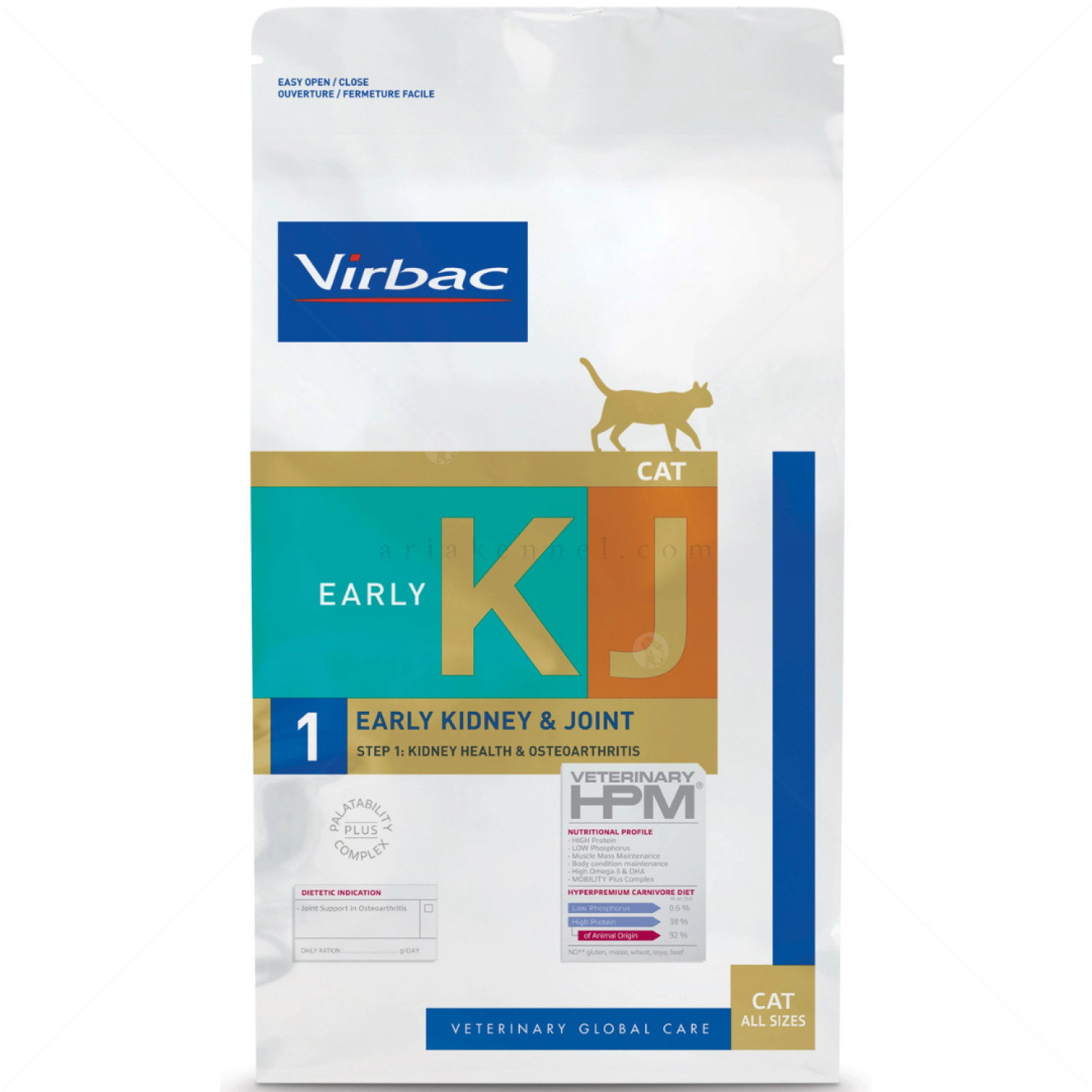 VIRBAC Cat Early Kidney & Joint KJ1 - 1.5 кг