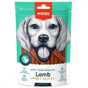 Меки слайсчета агнешко филе, печени на фурна WANPY Soft Lamb Jerky Slices