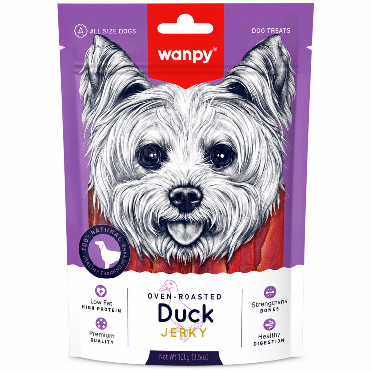Патешко филе, печено на фурна WANPY Duck Jerky