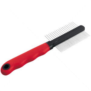 Двустранен гребен, FERPLAST GRO 5864, червен