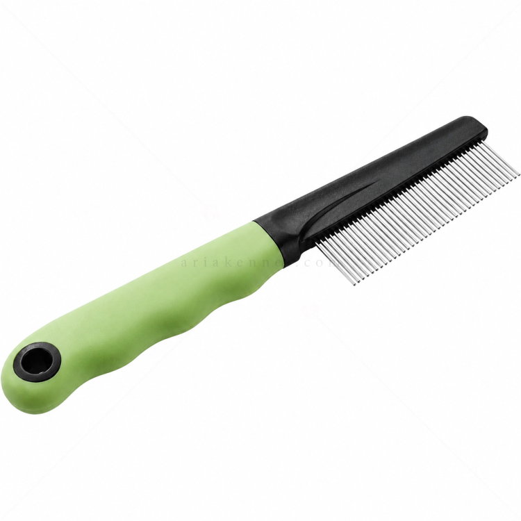 Гребен за кучета и котки, FERPLAST GRO 5790, зелен