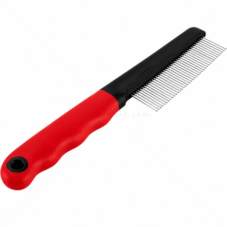 Гребен за кучета и котки, FERPLAST GRO 5860, червен