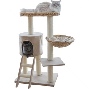 Катерушка Котешко дърво 103 см KERBL Cat Tree Banana Leaf Waxy