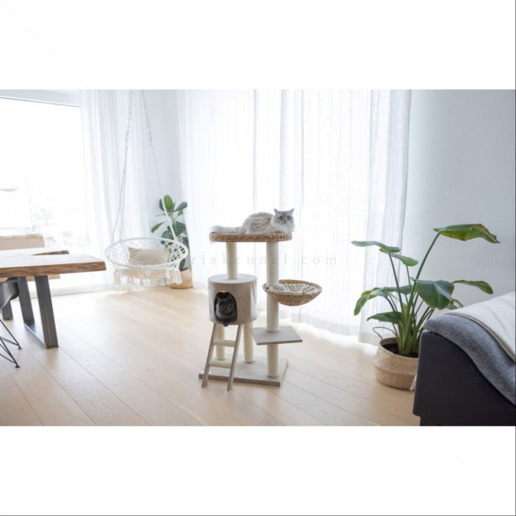 Катерушка Котешко дърво 103 см KERBL Cat Tree Banana Leaf Waxy