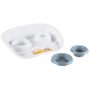 Kомплект за хранене с две купички STEFANPLAST