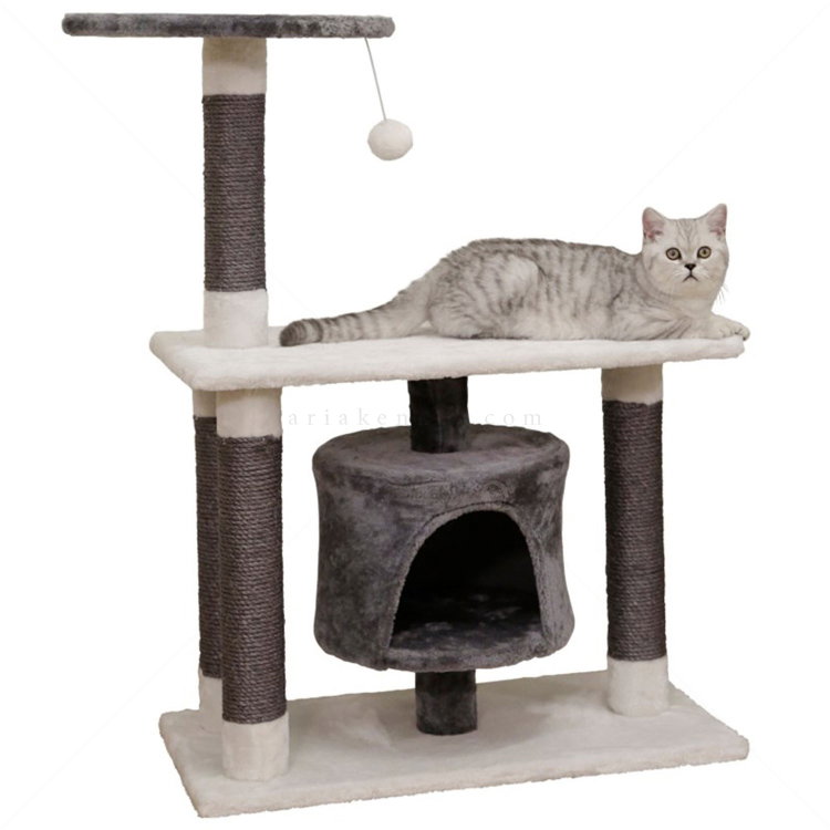 Катерушка Жаде 96 см KERBL Cat Tree Jade Darklight