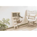 Катерушка за стена с място за почивка KERBL Cat Bed Timber brown