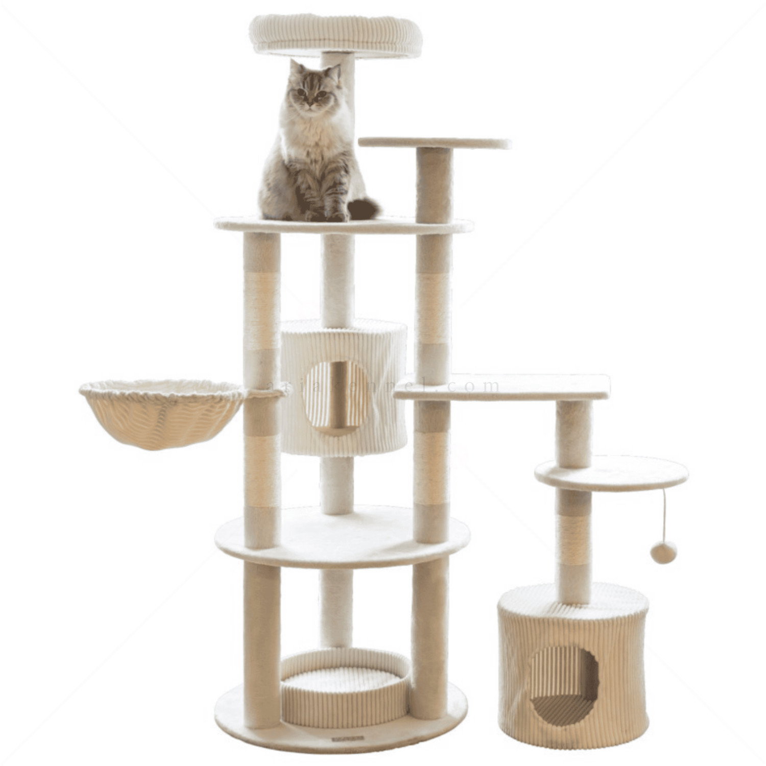 Катерушка Аника 164 см KERBL Cat Scratching Post Annika, beige