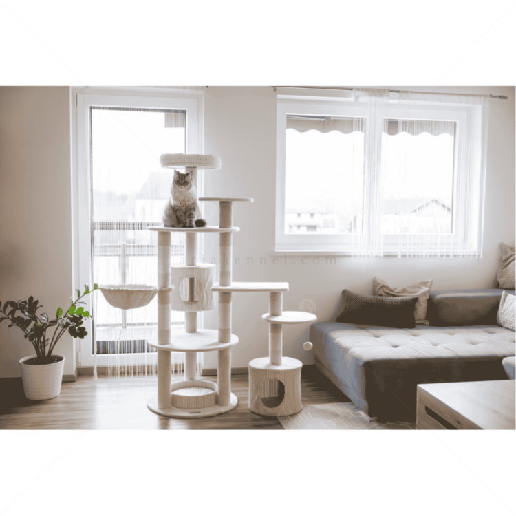 Катерушка Аника 164 см KERBL Cat Scratching Post Annika, beige
