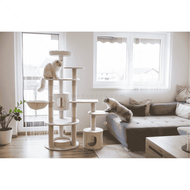 Катерушка Аника 164 см KERBL Cat Scratching Post Annika, beige