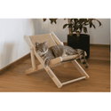 Регулируем шезлонг за котки KERBL Cat Lounger Beach