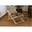 Регулируем шезлонг за котки KERBL Cat Lounger Beach