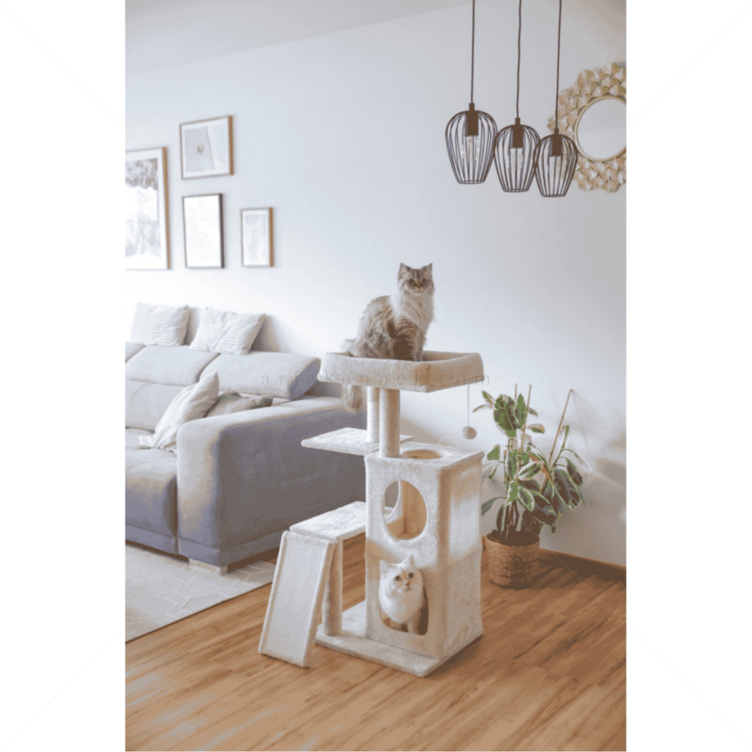 Катерушка Алесия 100 см KERBL Cat Tree Alessia, beige