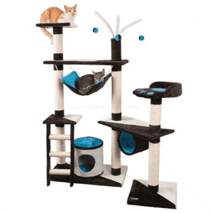 Катерушка 150 см KERBL Cat Tree Creativ, anthracite/blue/white
