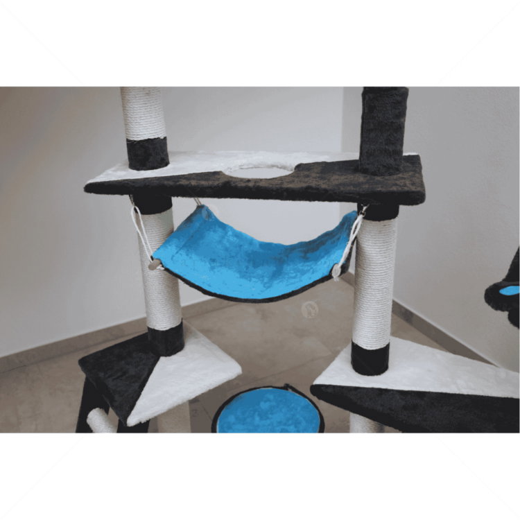 Катерушка 150 см KERBL Cat Tree Creativ, anthracite/blue/white