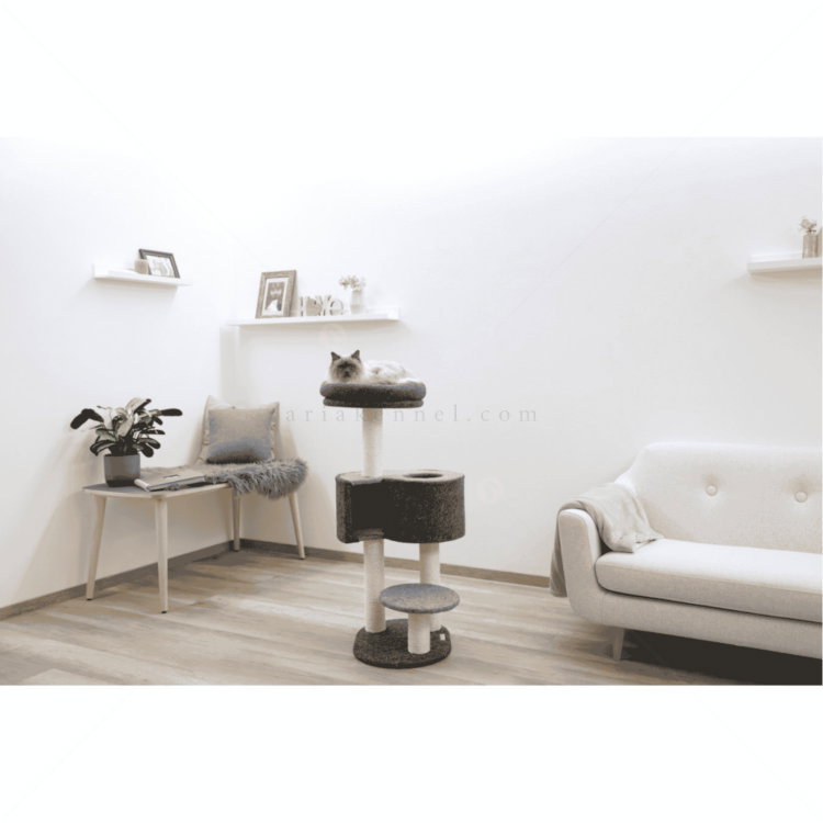 Катерушка Фридолин 106 см KERBL Cat Tree Fridolin made of felt, grey