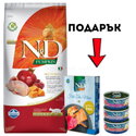 N&D Cat 5 кг Pumpkin Quail Adult Neutered
