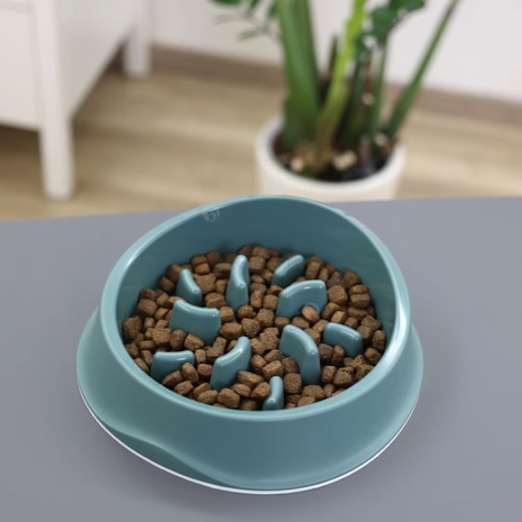 Купа за лакоми кучета STEFANPLAST, Ø18 см, масленозелена