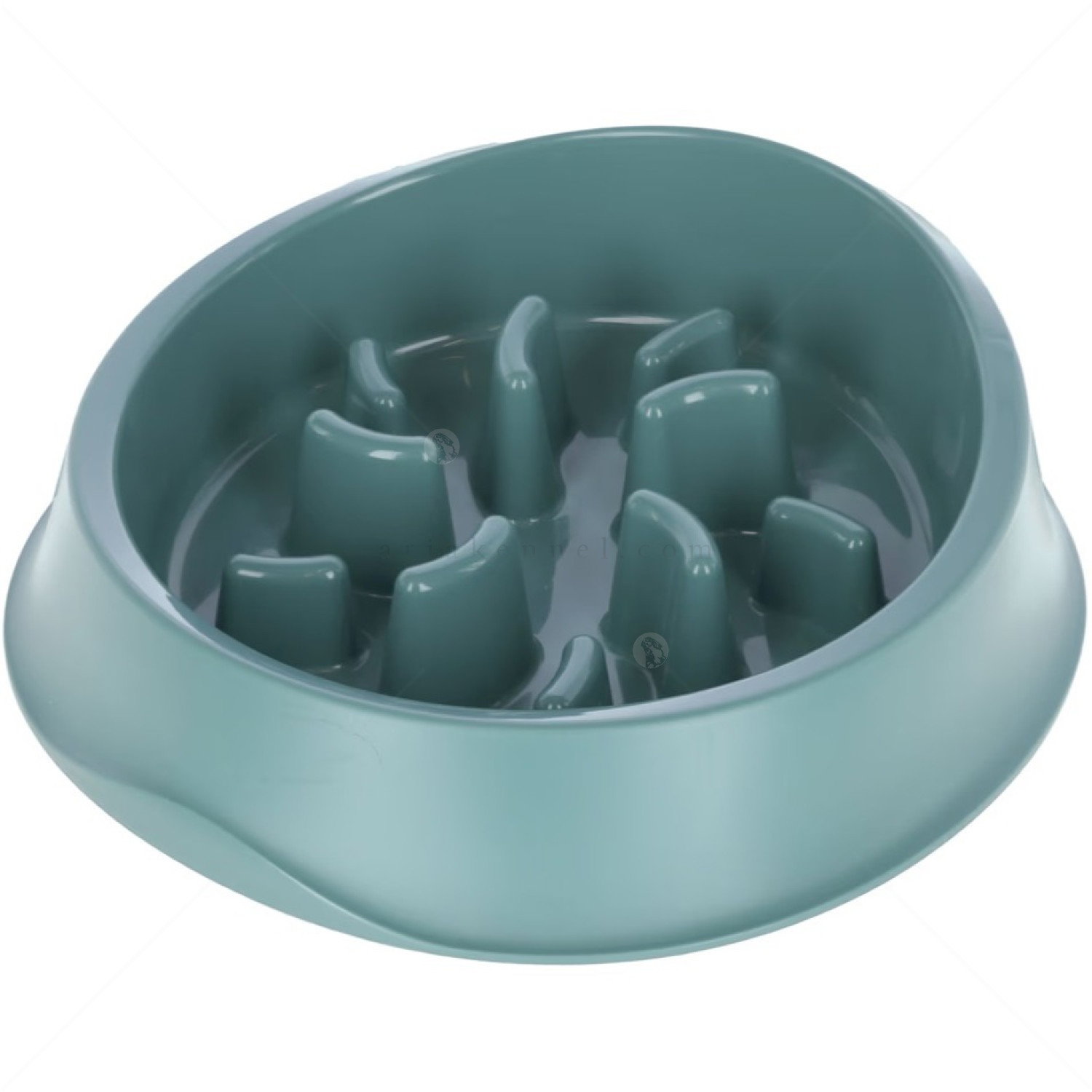 Купа за лакоми кучета STEFANPLAST, масленозелена