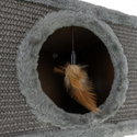 Къщичка с драскало PURLOV Cat House