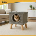 Къщичка с драскало PURLOV Cat House