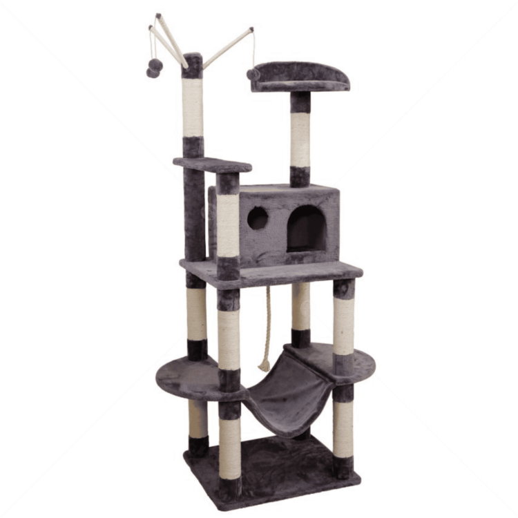 Катерушка Матео 180 см KERBL Cat Tree Matteo grey