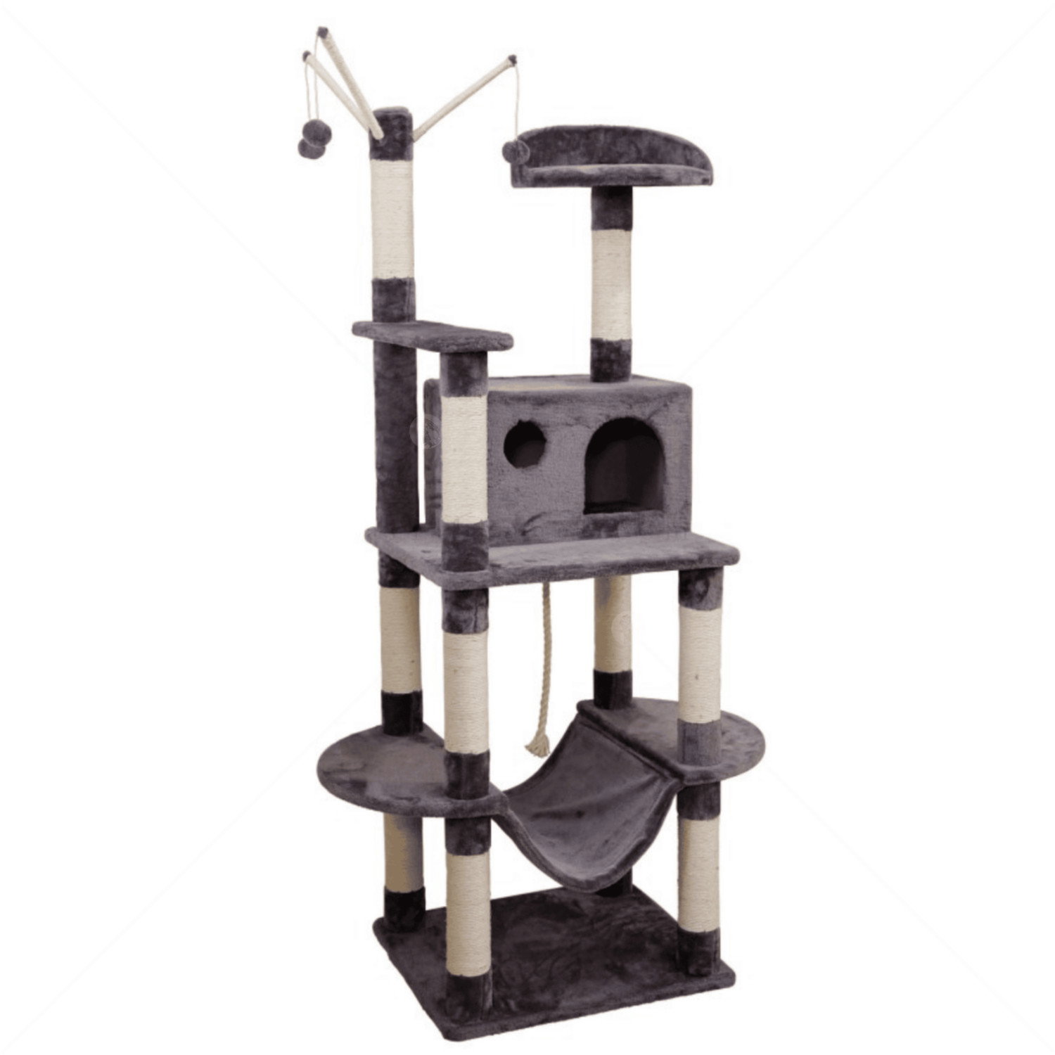 Катерушка Матео 180 см KERBL Cat Tree Matteo grey