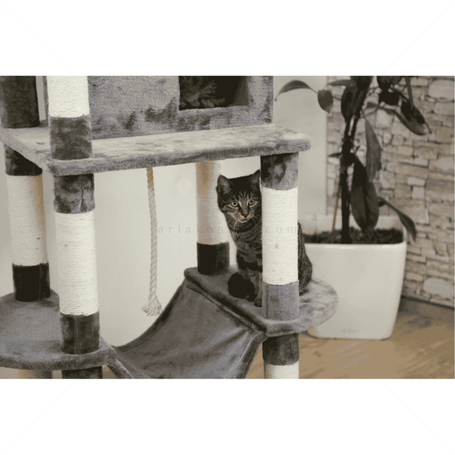 Катерушка Матео 180 см KERBL Cat Tree Matteo grey