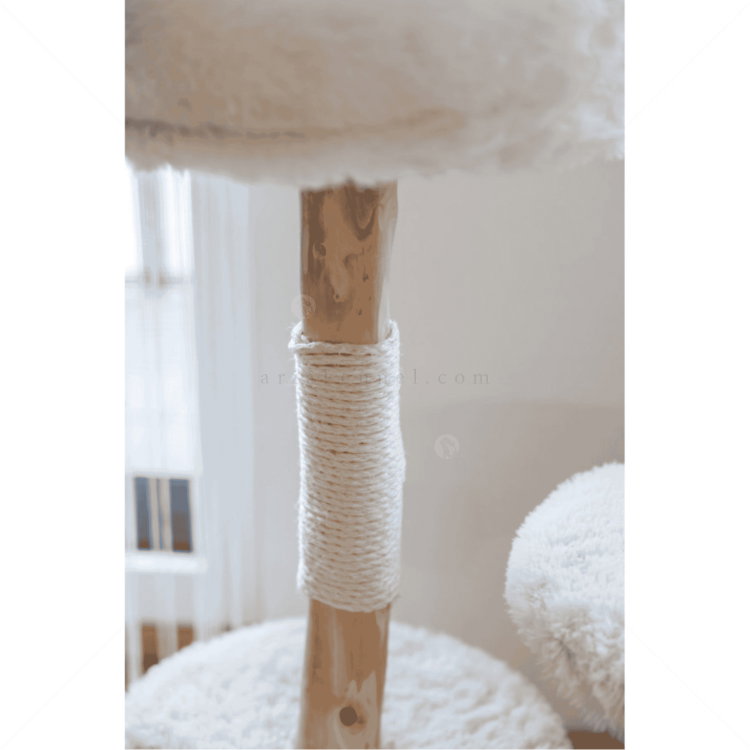 Катерушка Лучия 90 см KERBL Cat Scratching Post Lucia, white