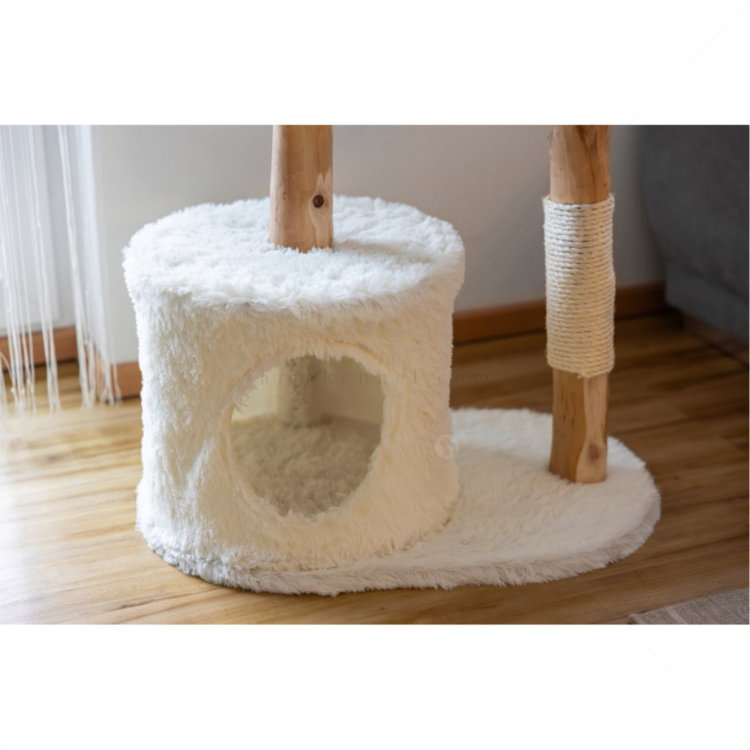 Катерушка Лучия 90 см KERBL Cat Scratching Post Lucia, white