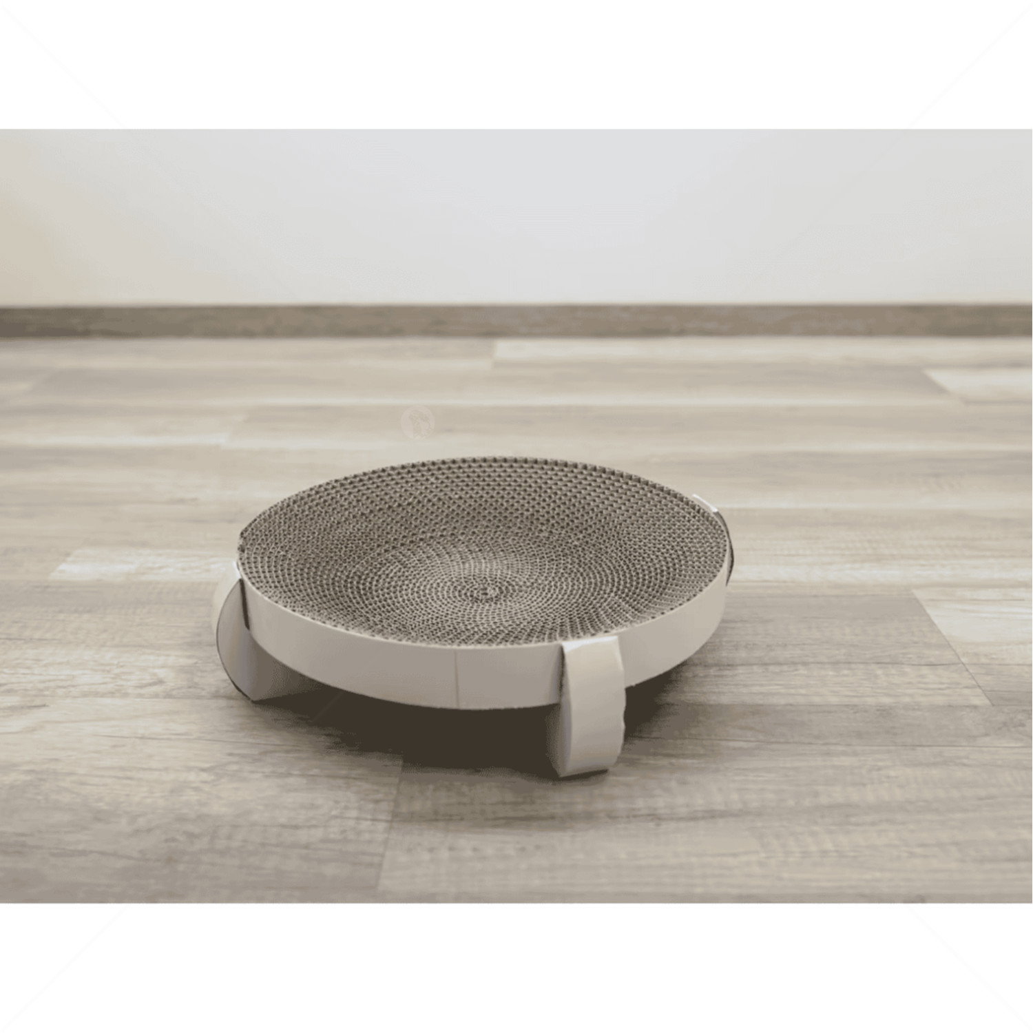 Драскало - легло от картон KERBL Cat Scratching Bed Platinum with catnip