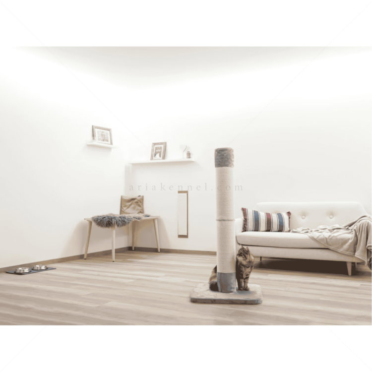 Драскало от юта Опал 119 см KERBL Cat Scratching Post Opal Jute