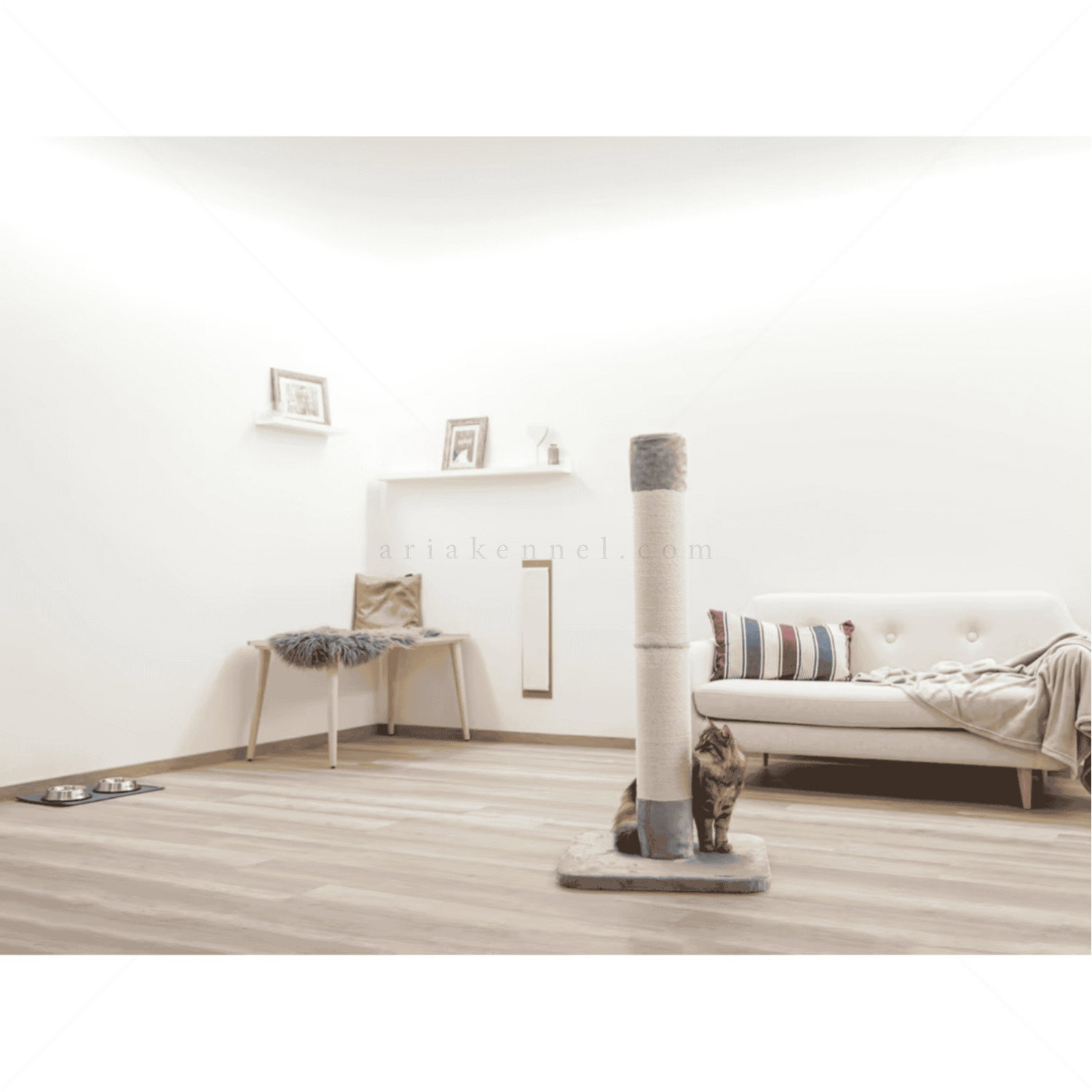 Драскало от юта Опал 119 см KERBL Cat Scratching Post Opal Jute