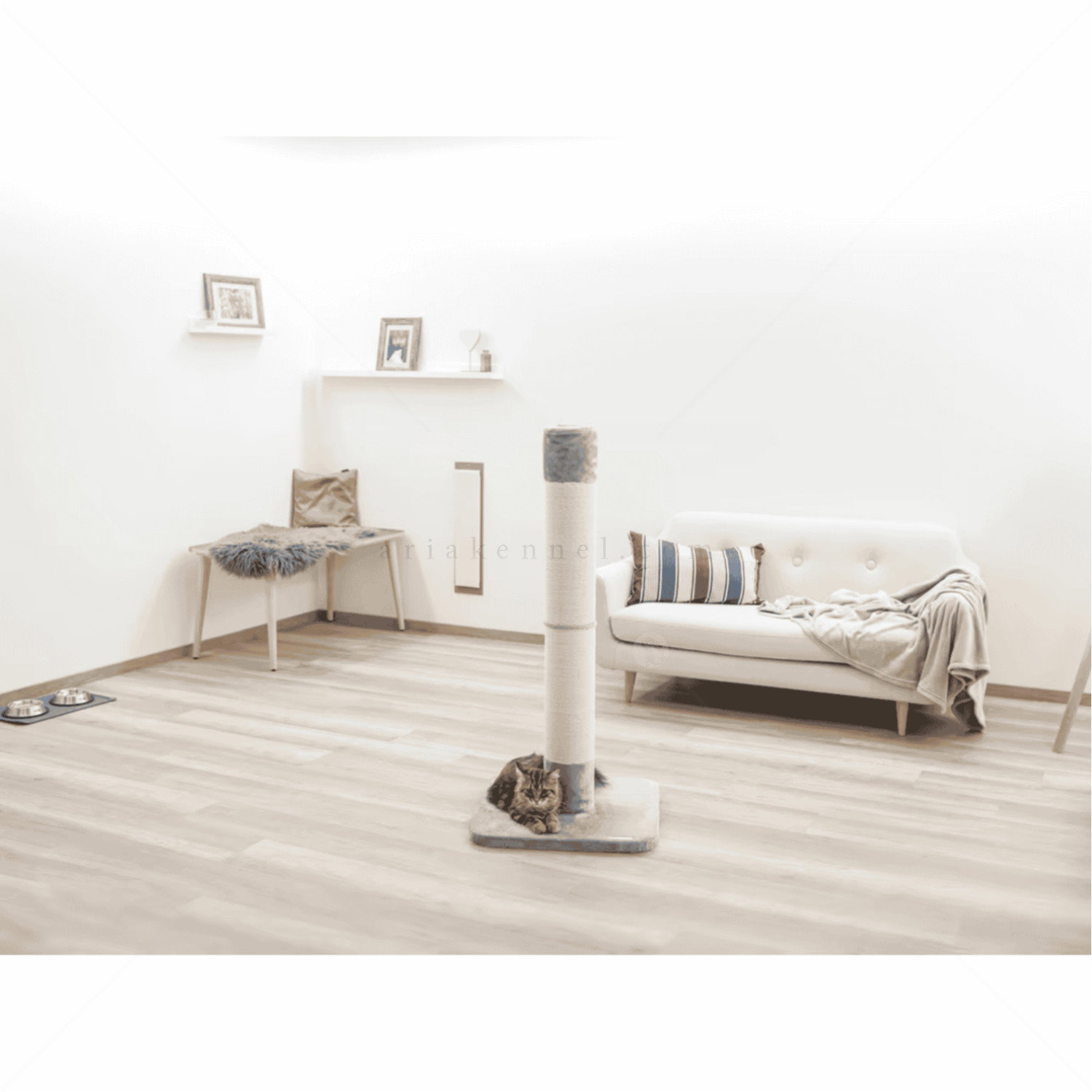 Драскало от юта Опал 119 см KERBL Cat Scratching Post Opal Jute