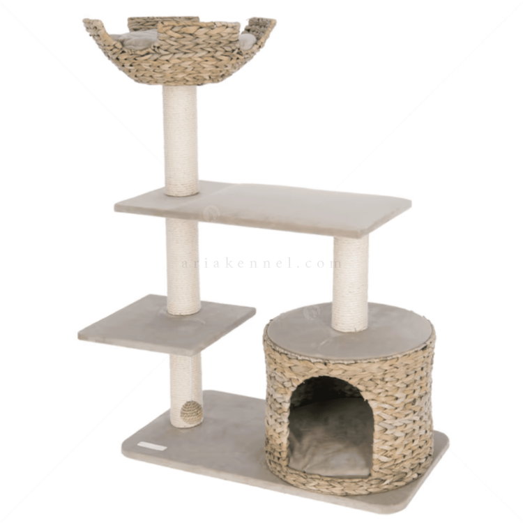 Катерушка Котешко дърво 100 см KERBL Cat Tree Banana Leaf Jade, beige