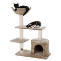 Катерушка Котешко дърво 100 см KERBL Cat Tree Banana Leaf Jade, beige
