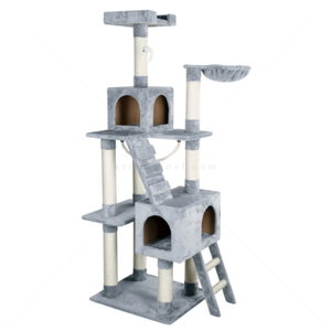 Катерушка Котешко дърво 178 см KERBL Cat Tree Square, grey