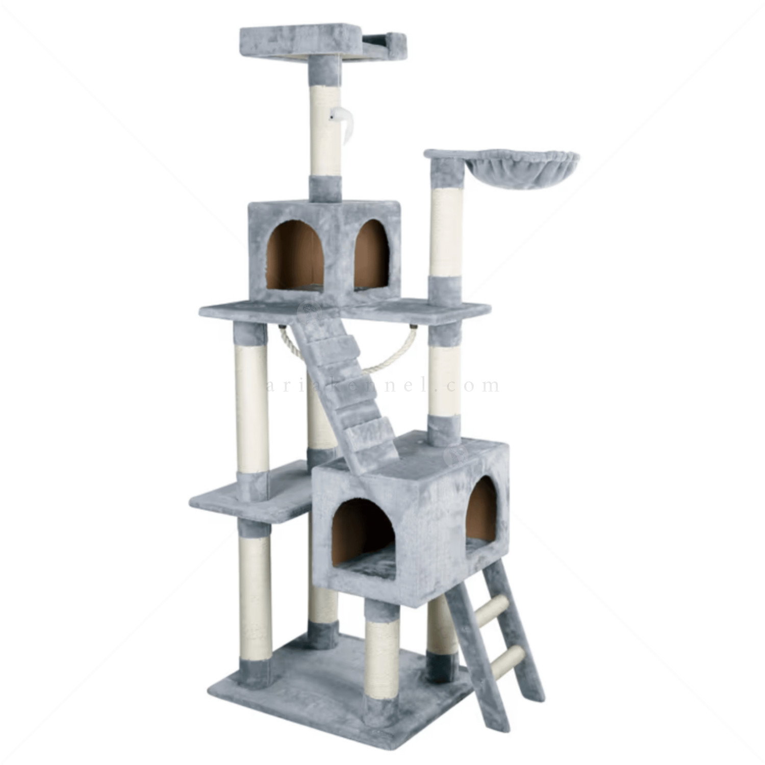 Катерушка Котешко дърво 178 см KERBL Cat Tree Square, grey