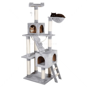 Катерушка Котешко дърво 178 см KERBL Cat Tree Square, grey