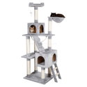 Катерушка Котешко дърво 178 см KERBL Cat Tree Square, grey