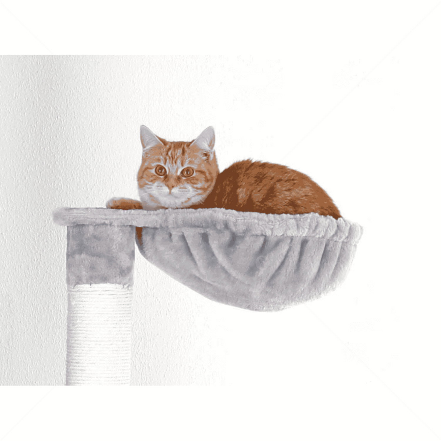 Катерушка Котешко дърво 178 см KERBL Cat Tree Square, grey