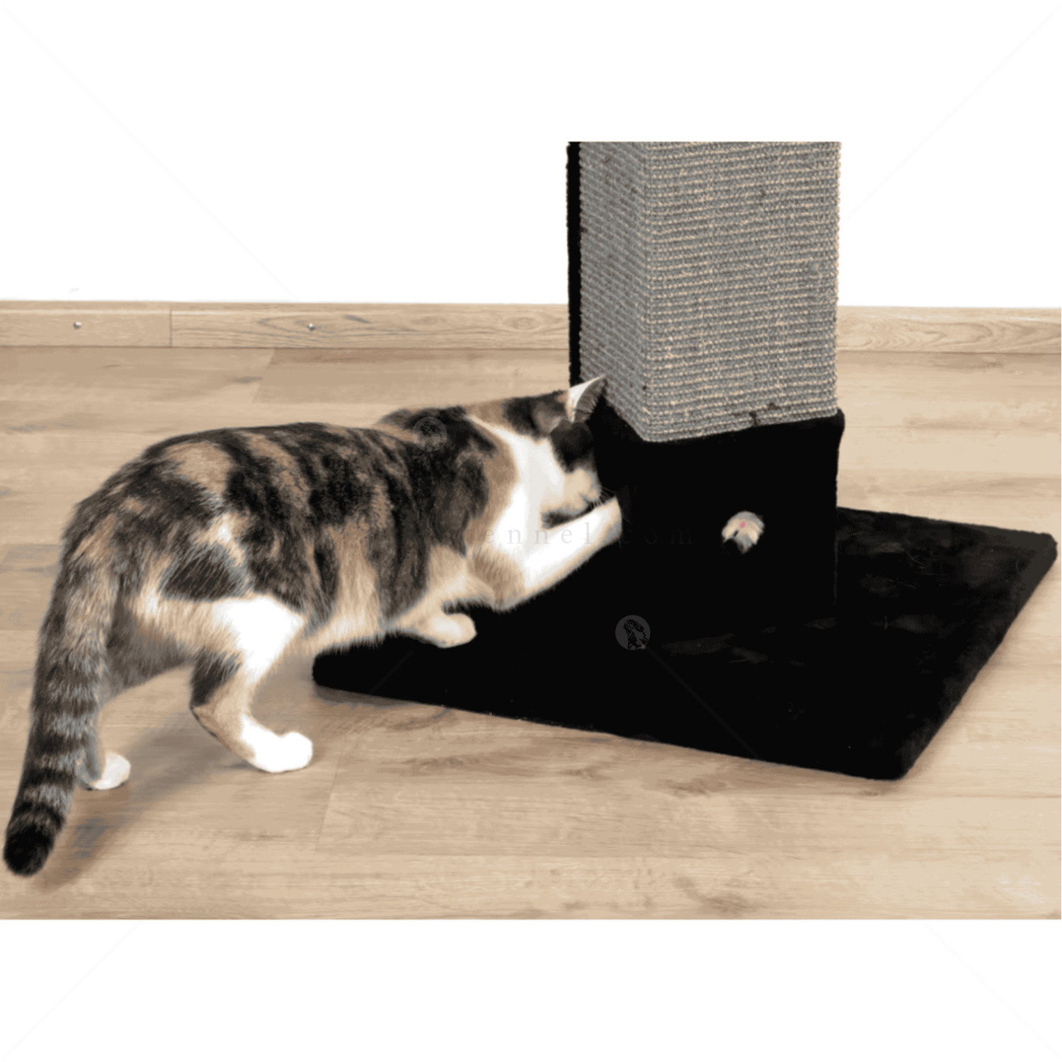 Драскало - 4 ъгъла KERBL Cat Scratching Post 4-corner, black