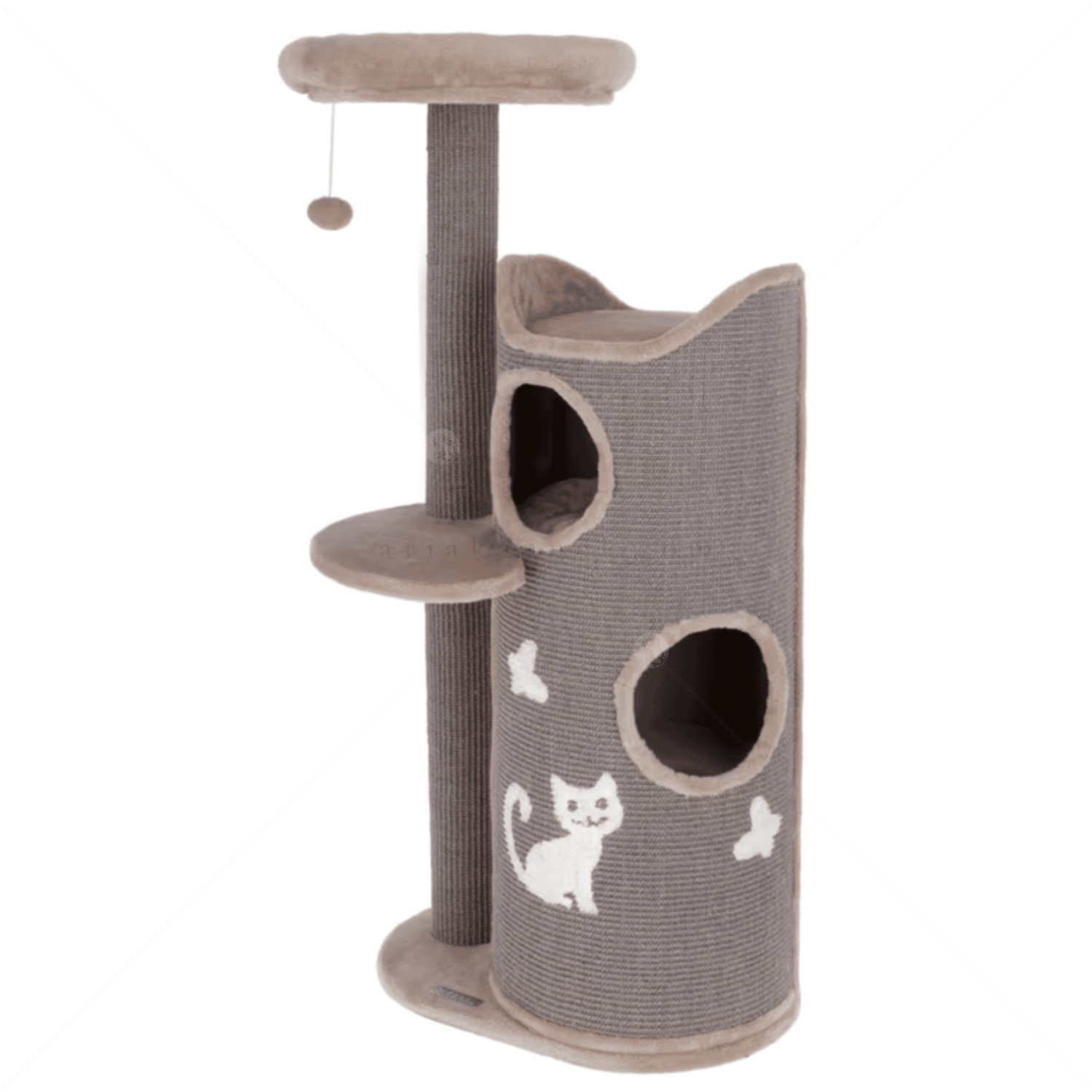 Катерушка Тиана 130 см KERBL Cat Tree Tiana, grey