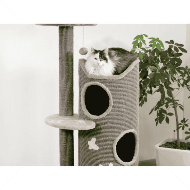 Катерушка Тиана 130 см KERBL Cat Tree Tiana, grey