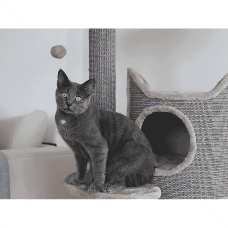 Катерушка Тиана 130 см KERBL Cat Tree Tiana, grey